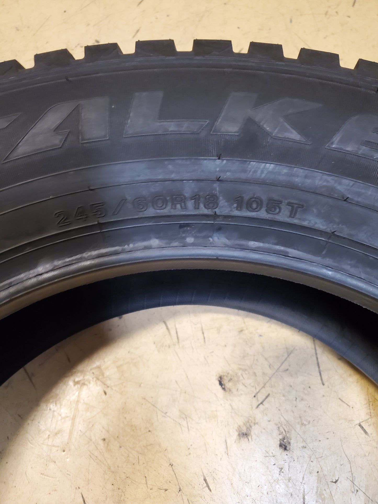 FALKEN WINTER PEAK F-ICE 1 STUDDED BSW P 245 60 18 105T WINTER TIRE 28384811