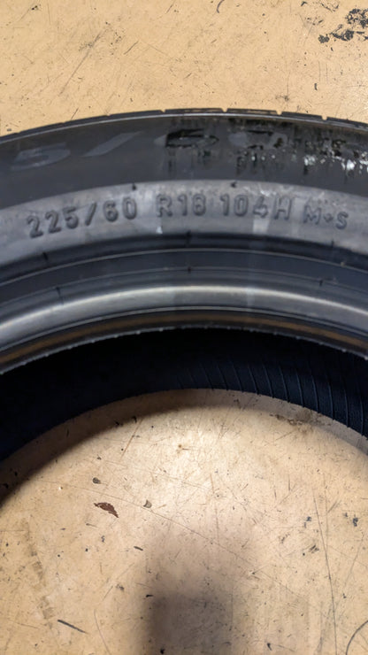 PIRELLI  CINTERATO P7 A/S BSW P 225 60 18 104H XL ALL SEASON TIRE 2617600