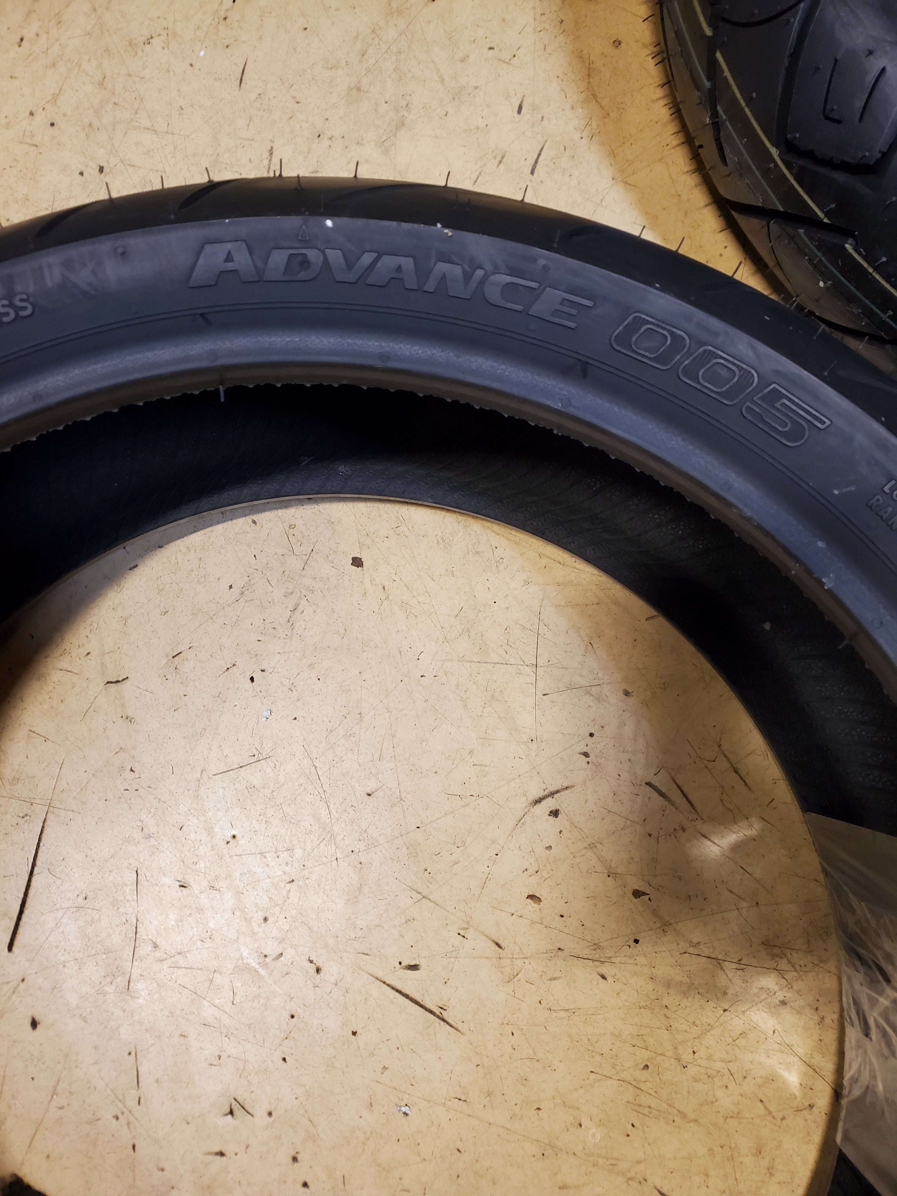 SHINKO ADVANCE 005 BSW 190 50 17 73W REAR MOTORCYCLE TIRE 874017
