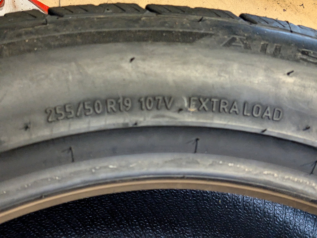 BFGOODRICH ADVANTAGE CONTROL A/S P 255 50 19 107V XL ALL SEASON TIRE 67453