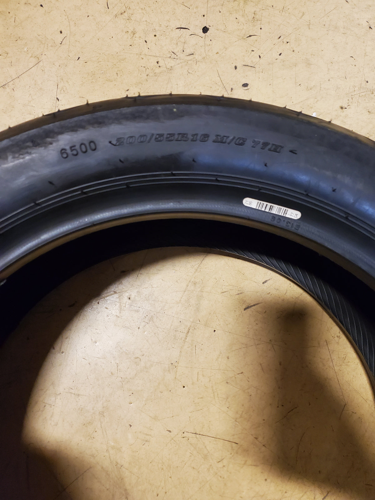 DUNLOP SPORTMAX D423 BSW 200 55 16 77H REAR MOTORCYCLE TIRE 45232107