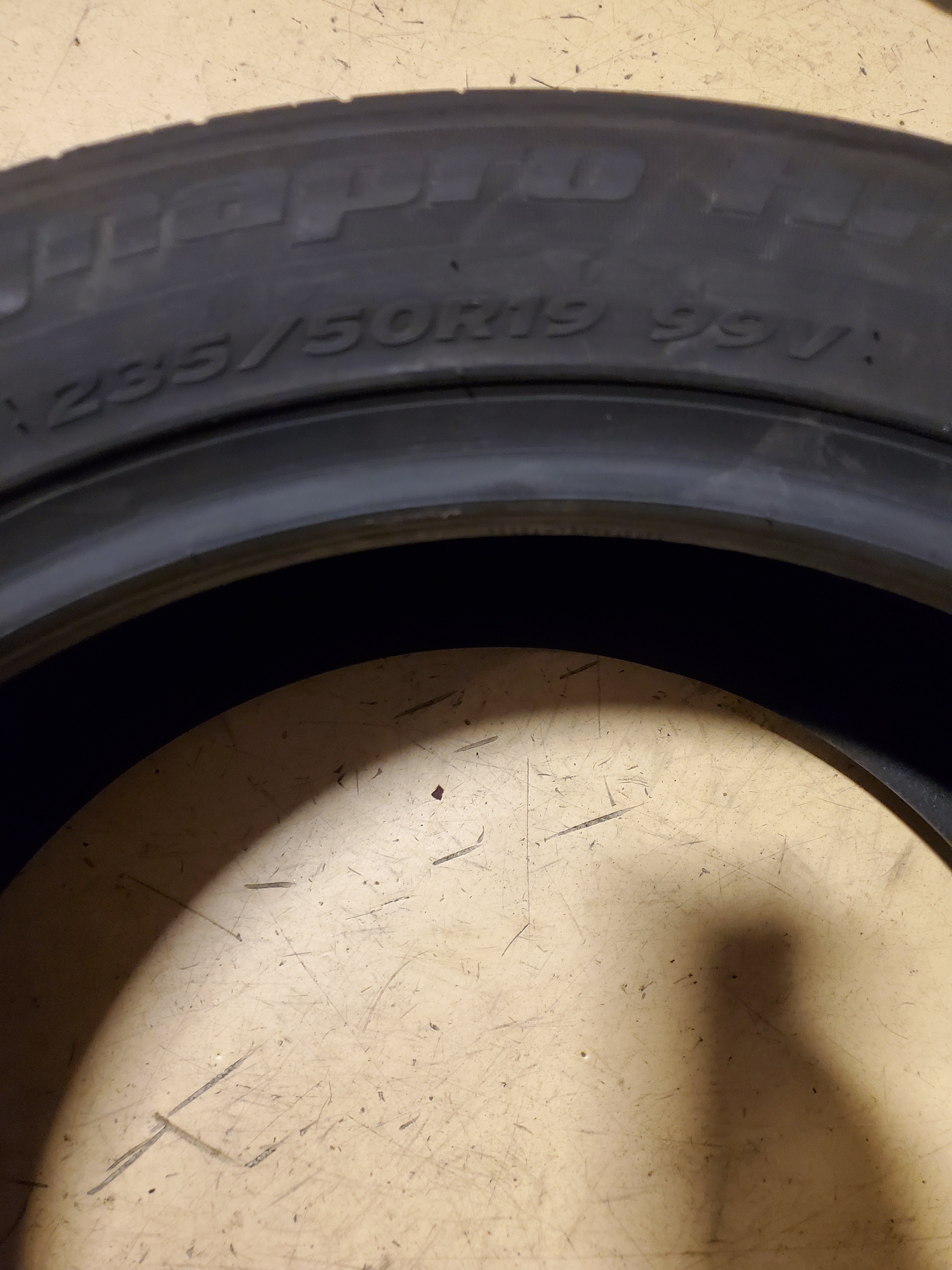 HANKOOK DYNAPRO HP2 BSW P 235 50 19 99V ALL SEASON TIRE 1015269