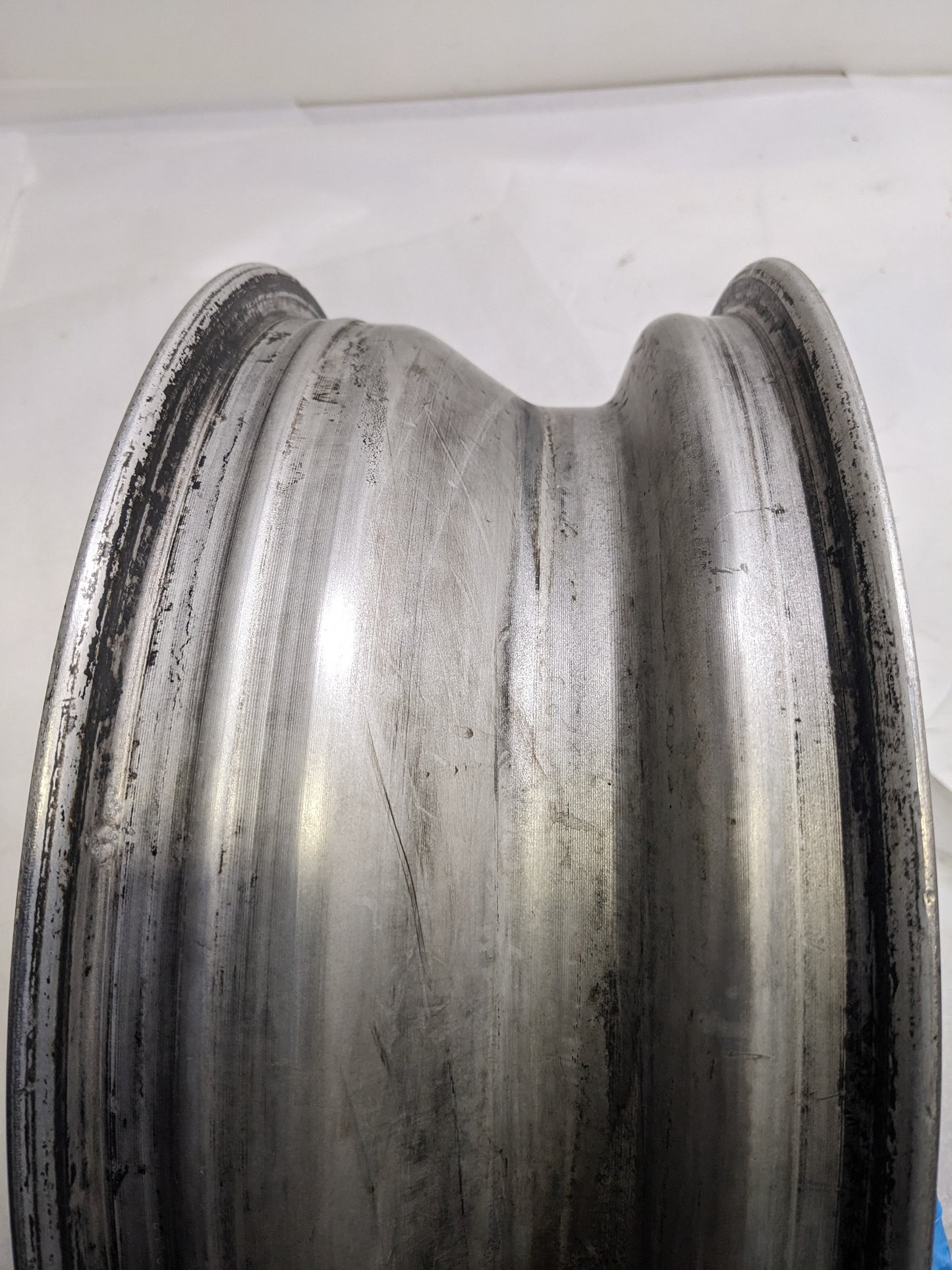 FUCHSFELGE 16X6 16X7 SET OF FOUR WHEELS FOR PORSCHE 991 BLACK SATIN CENTER W/ SILVER ANODIZED LIP USED B2