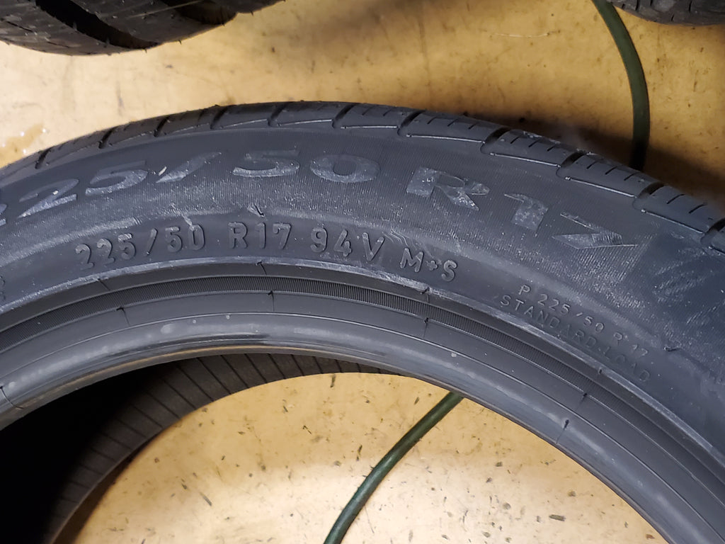 4 PIRELLI CINTURATO 7 RUN FLAT BSW  225 50 17 94V ALL SEASON TIRE 2041100