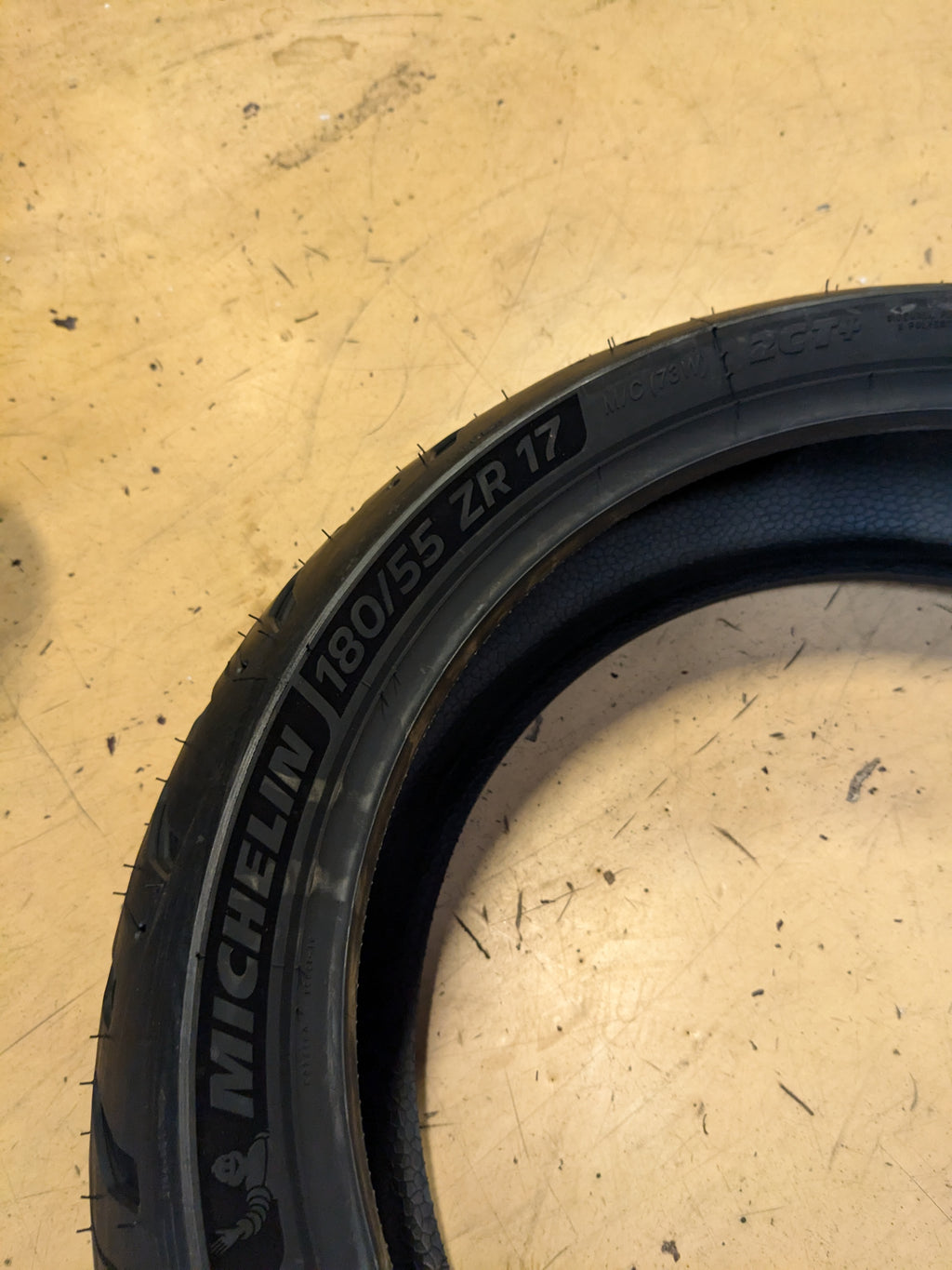 MICHELIN ROAD 6 GT BSW 180 55 17 73W REAR MOTORCYCLE TIRE 51006