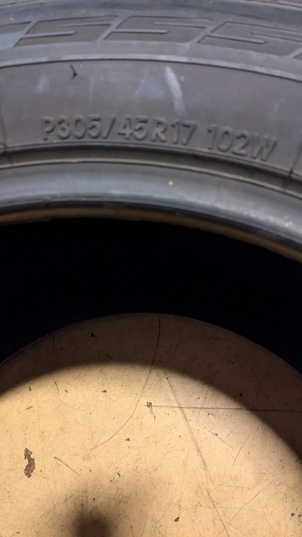 2 NITTO NT555RII BSW P 305 45 17 102W RACING TIRE 108760