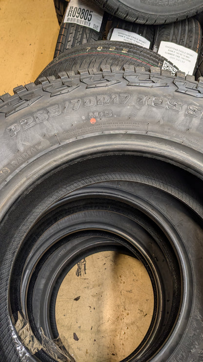 GLADIATOR X COMP A/T BSW P 265 70 17 113S ALL TERRAIN TIRE 1932367765