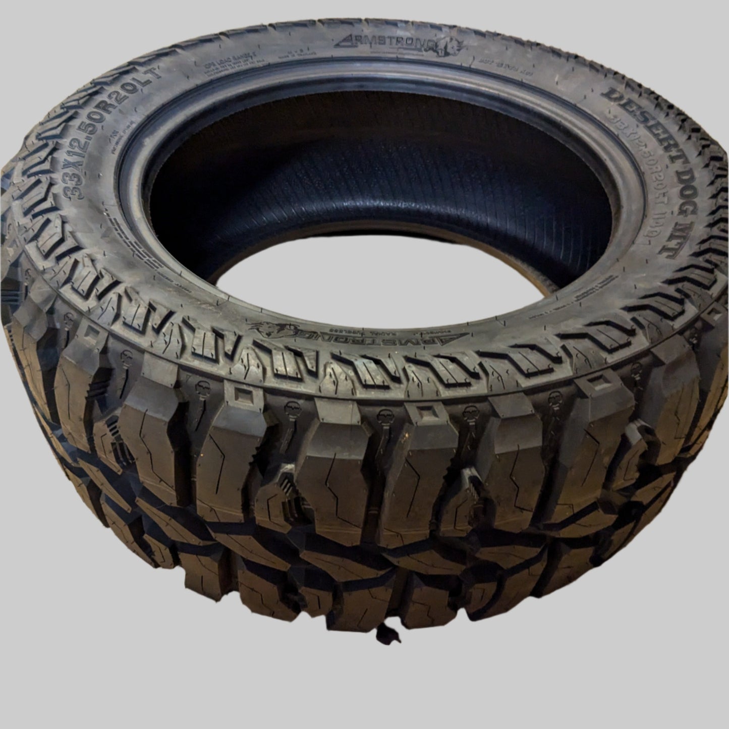 ARMSTRONG DESERT DOG MT BSW LT 33 12.5 20 114Q LRE 10PLY MUD TERRAIN TIRE 1200050561