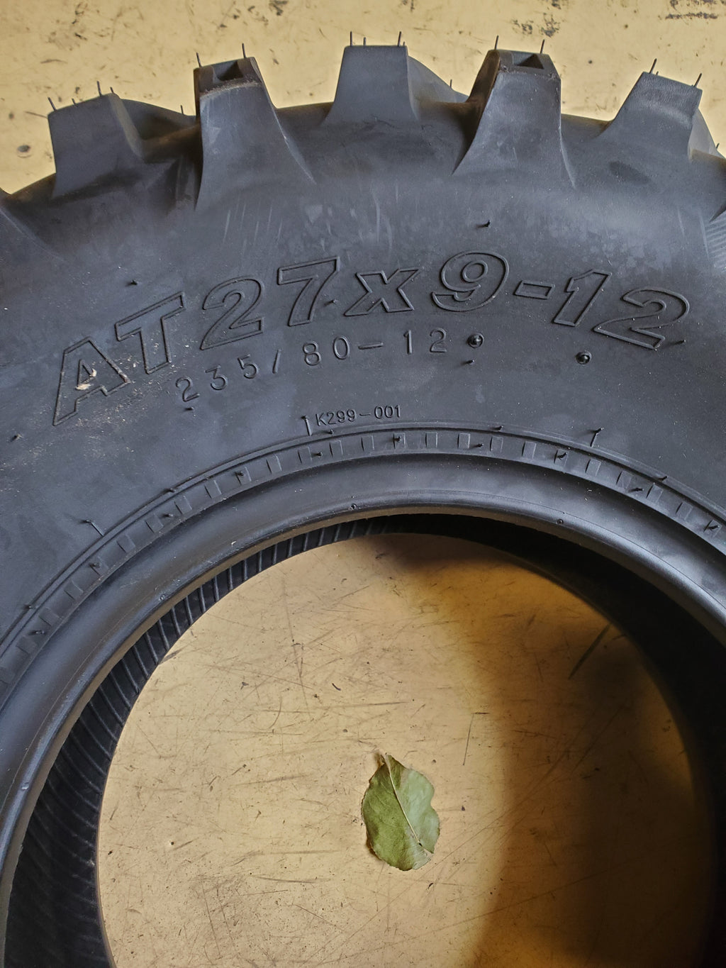 KENDA BEAR CLAW BSW AT 27 9 12 6PLY ATV/UTV TIRE 082991258C1