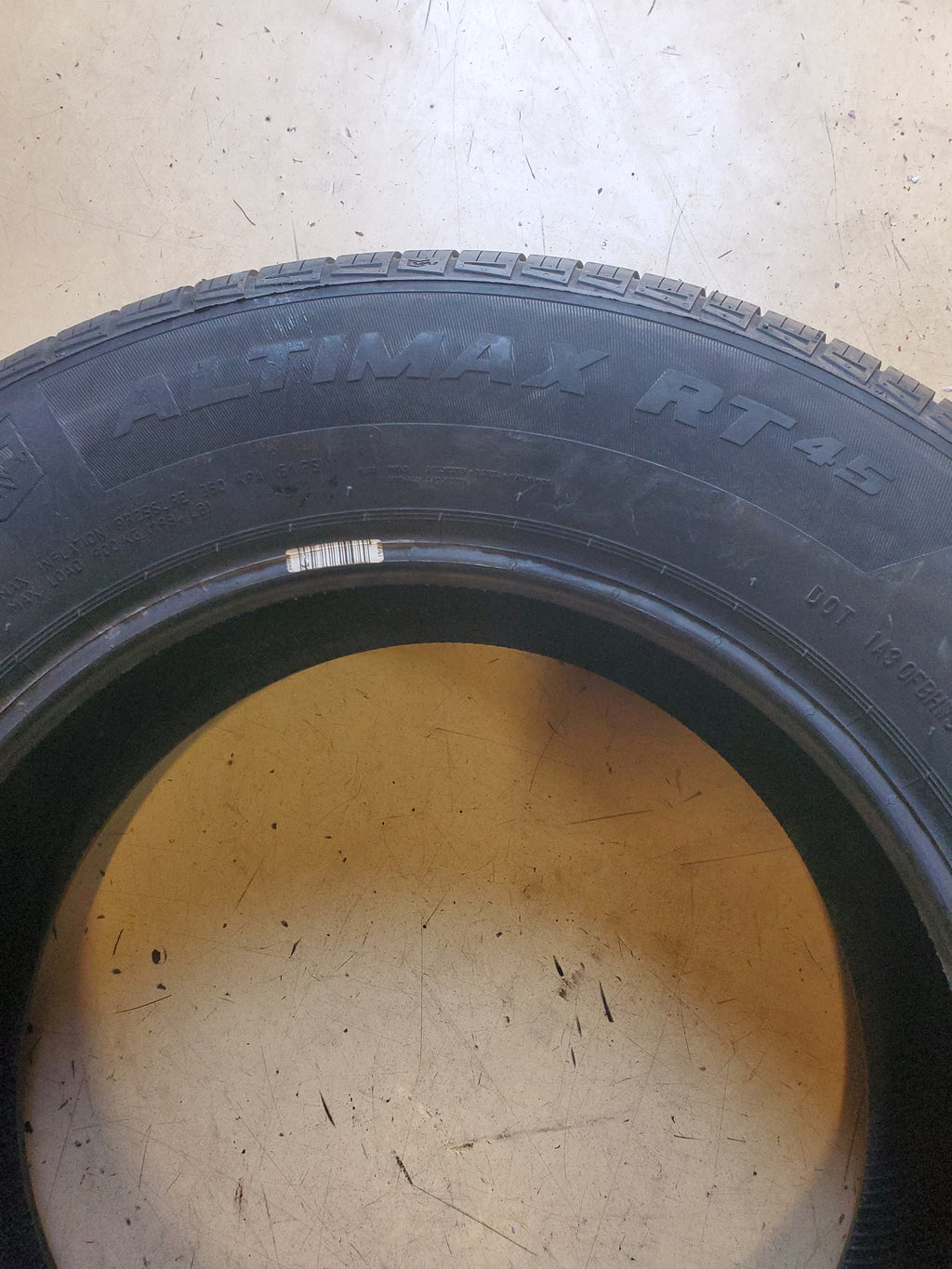 GENERAL ALTIMAX RT45 BSW P 235 65 17 104H ALL SEASON TIRE 15577770000