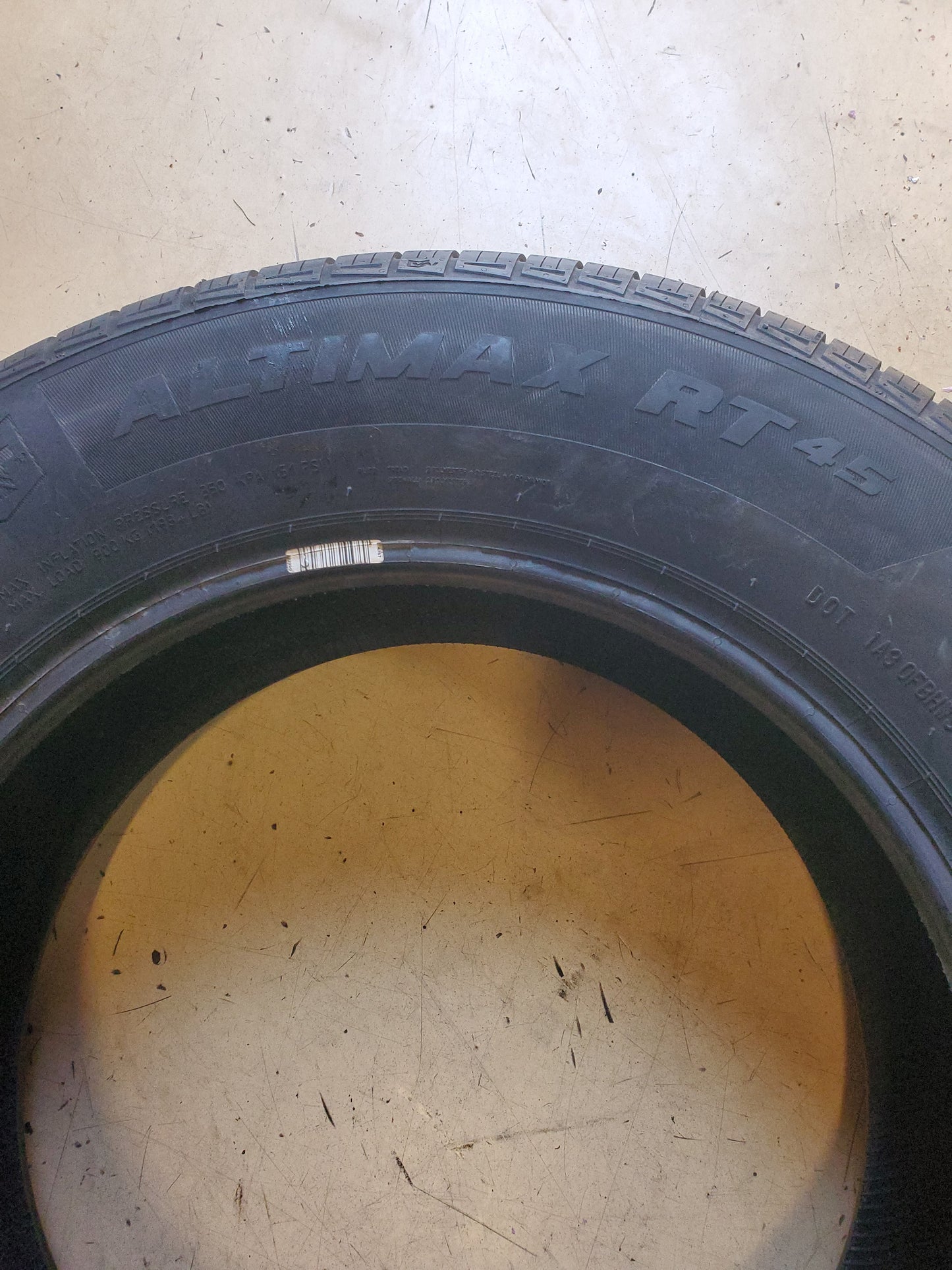GENERAL ALTIMAX RT45 BSW P 235 65 17 104H ALL SEASON TIRE 15577770000