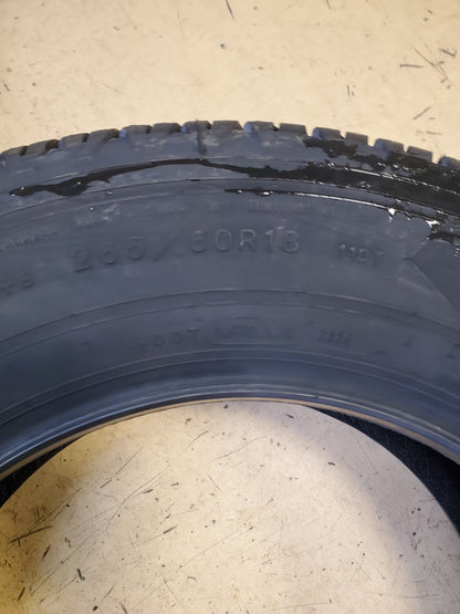 2 GOODYEAR WRANGLER FORTITUDE HT BSW P 265 60 18 110T ALL TERRAIN TIRE 157076622