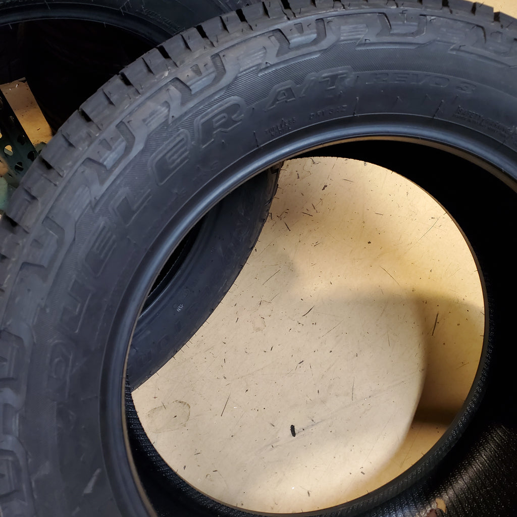 2 BRIDGESTONE DUELER A/T REVO 3 BSW LT 275 55 20 120/117S LRE 10 PLY ALL TERRAIN TIRE 007112