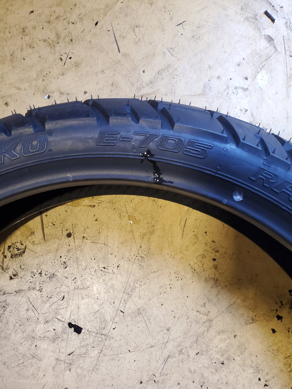 SHINKO 705 TRAIL MASTER BSW 120 70 17 58H FRONT MOTORCYCLE TIRE 874529