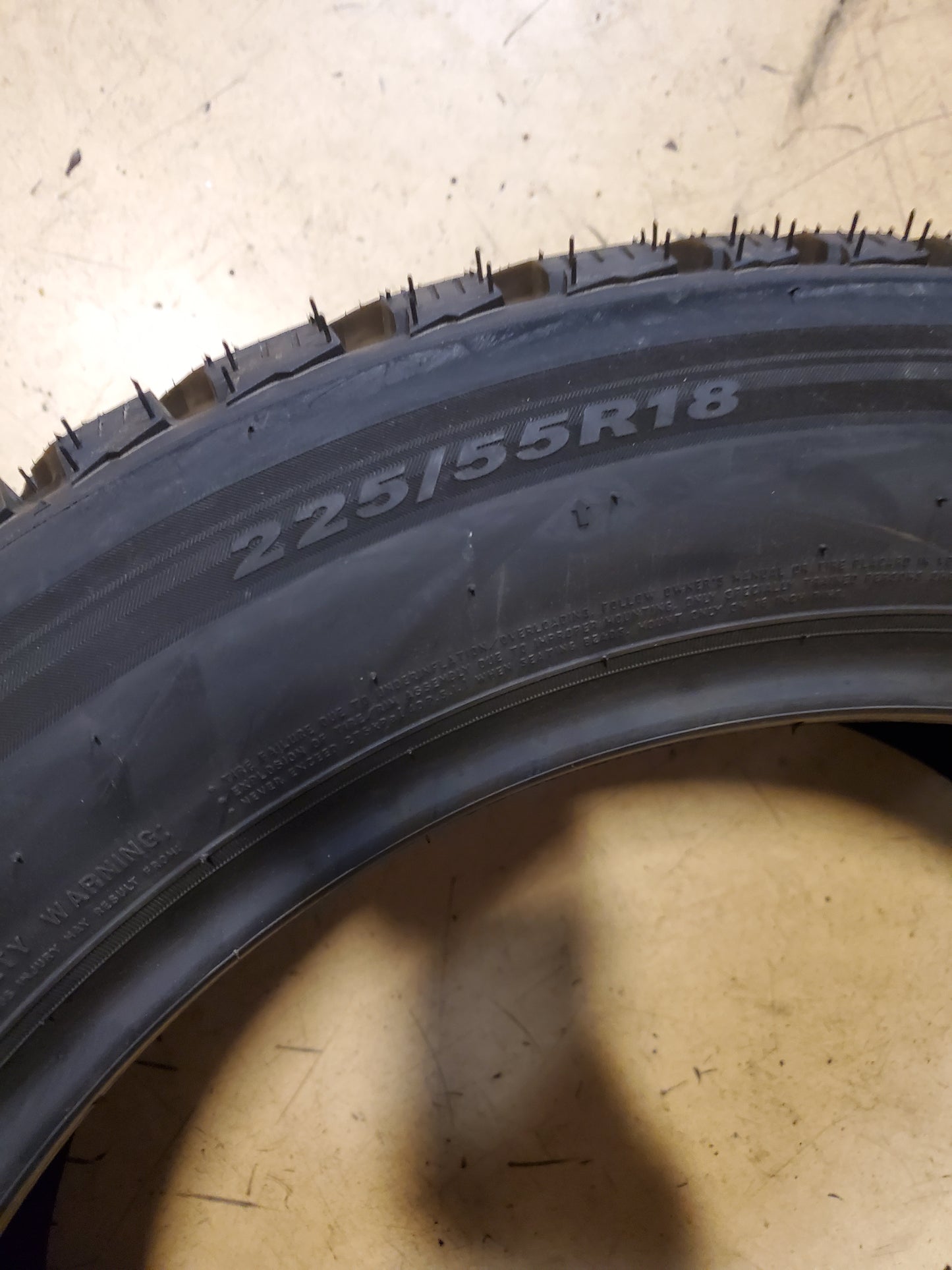 NEXEN WINGUARD WINSPIKE 3 BSW P 225 55 18 98T WINTER TIRE 10888NXK