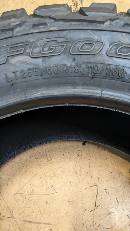 BFGOODRICH MUD TERRAIN T/A KM3 BSW LT 265 60 18 119/116Q 10PLY 81901