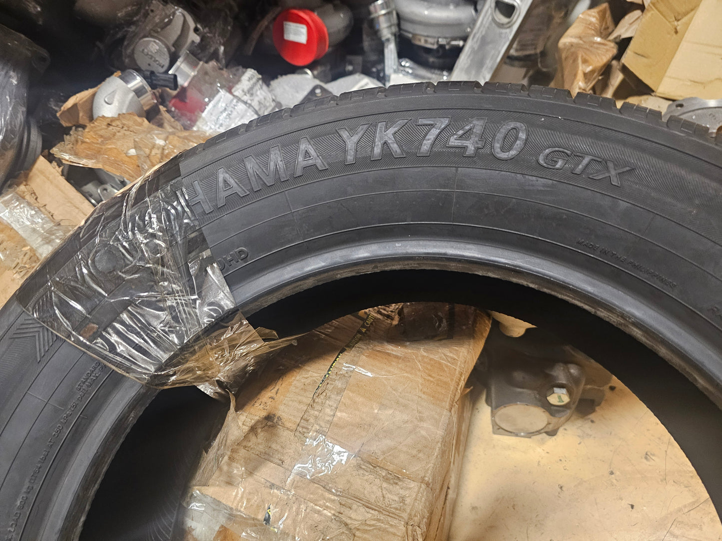2 YOKOHAMA YK740 GTX  P 225 60 18 100H SL ALL SEASON TIRES  110174055
