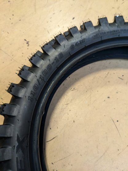 DUNLOP GEOMAX AT81 EX SOFT COMPOUND 110 100 18 64M REAR MOTORCYCLE TIRE 45229521