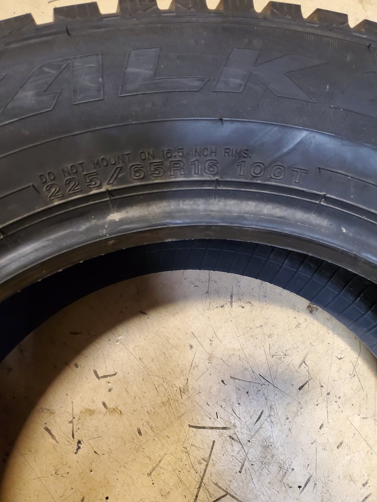 FALKEN WINTERPEAK F-ICE 1 BSW P 225 65 16 100T WINTER TIRE 28384673