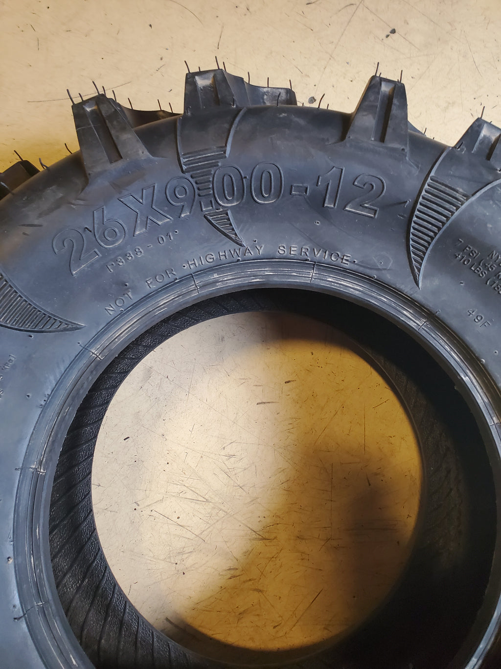 NOS POWER KING MUD CAT BSW 26 9 12 6PLY ATV/UTV TIRE ATV83