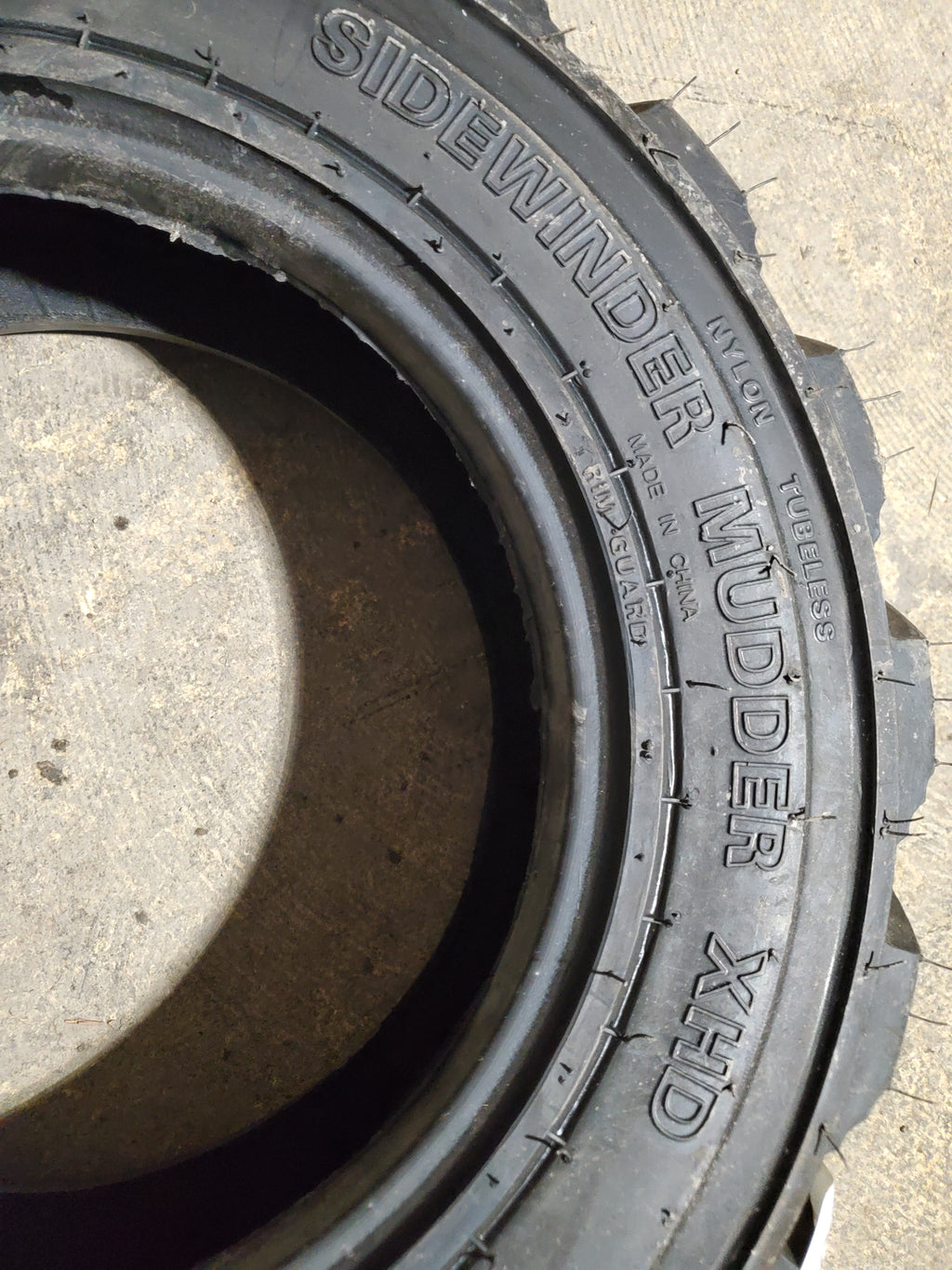 ADVANCE SIDEWINDER MUDDER XHD BSW  5.70 12 8PLY SKID STEER TIRE 16000G