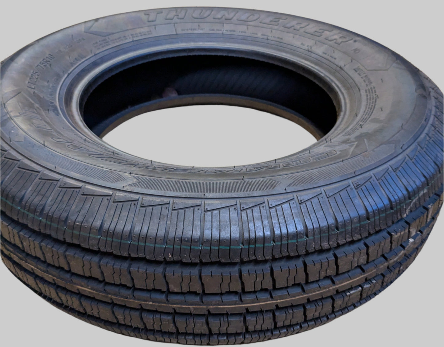 THUNDERER COMMERCIAL LT 225 75 16 115/112Q LRE 10 PLY ALL SEASON TIRES TH2020