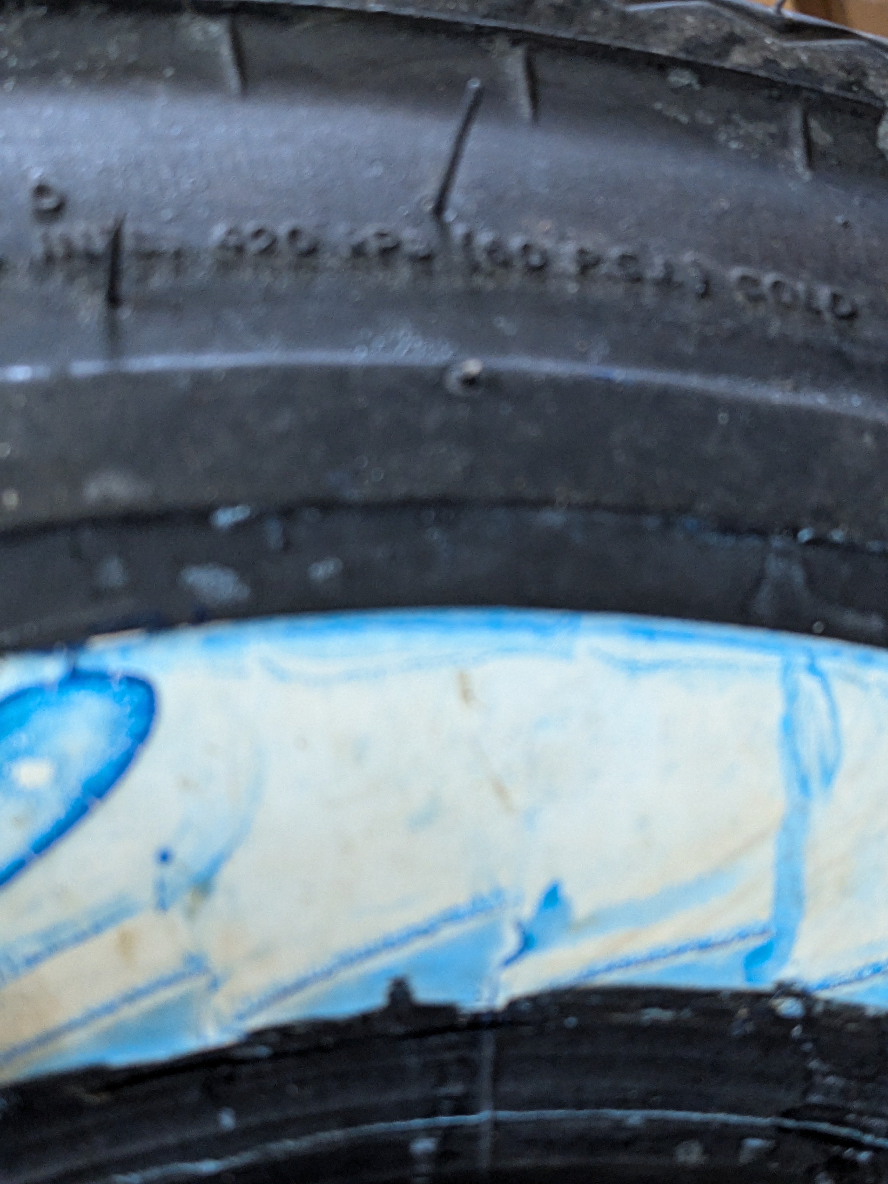 PREMIUM SPORT 5.20 14 1-1/4" WHITEWALL LOWRIDER TIRE PremSport520Wide