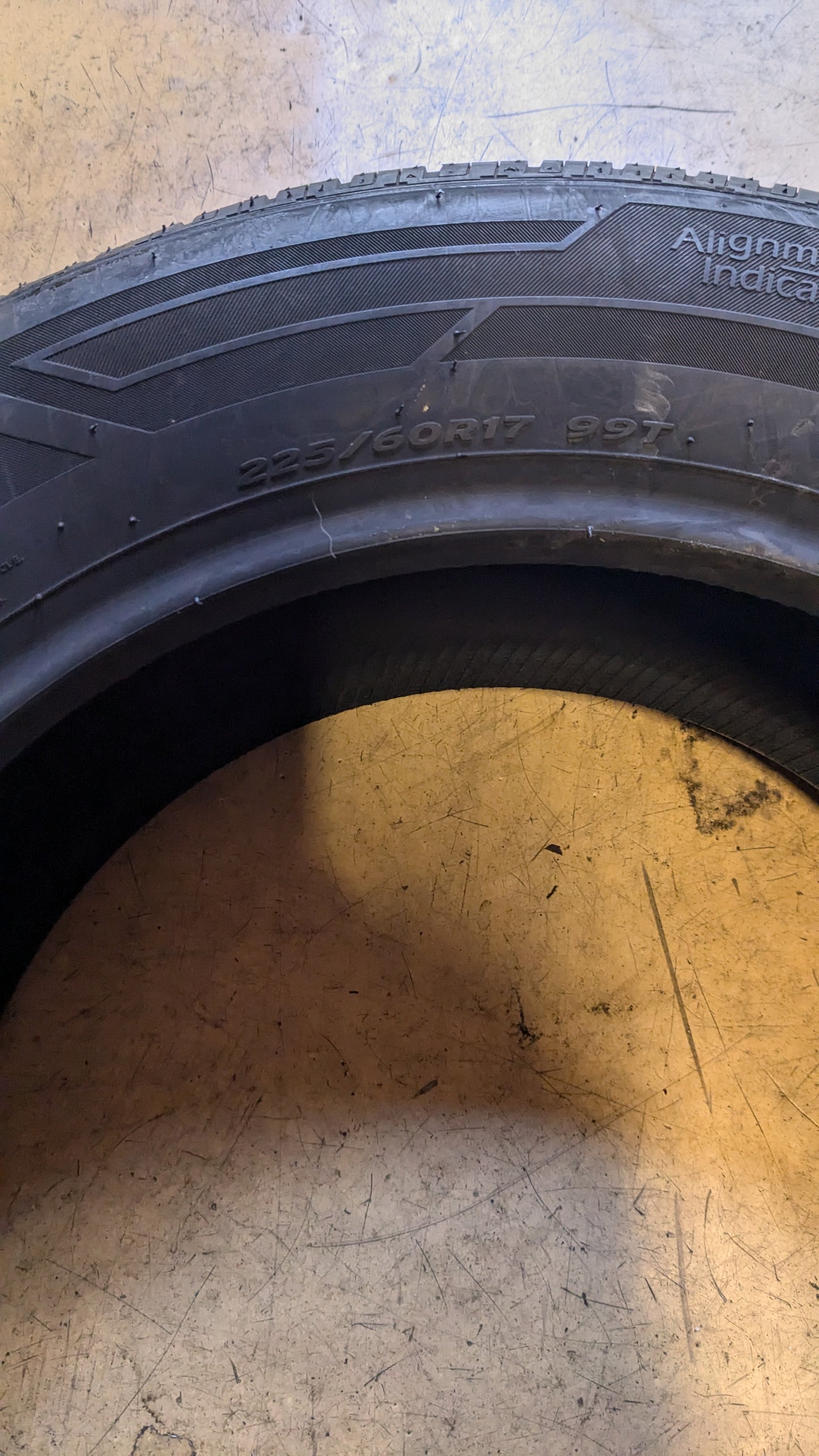 HANKOOK KINERGY ST H727 BSW P 225 60 17 99T ALL SEASON TIRE 1021497