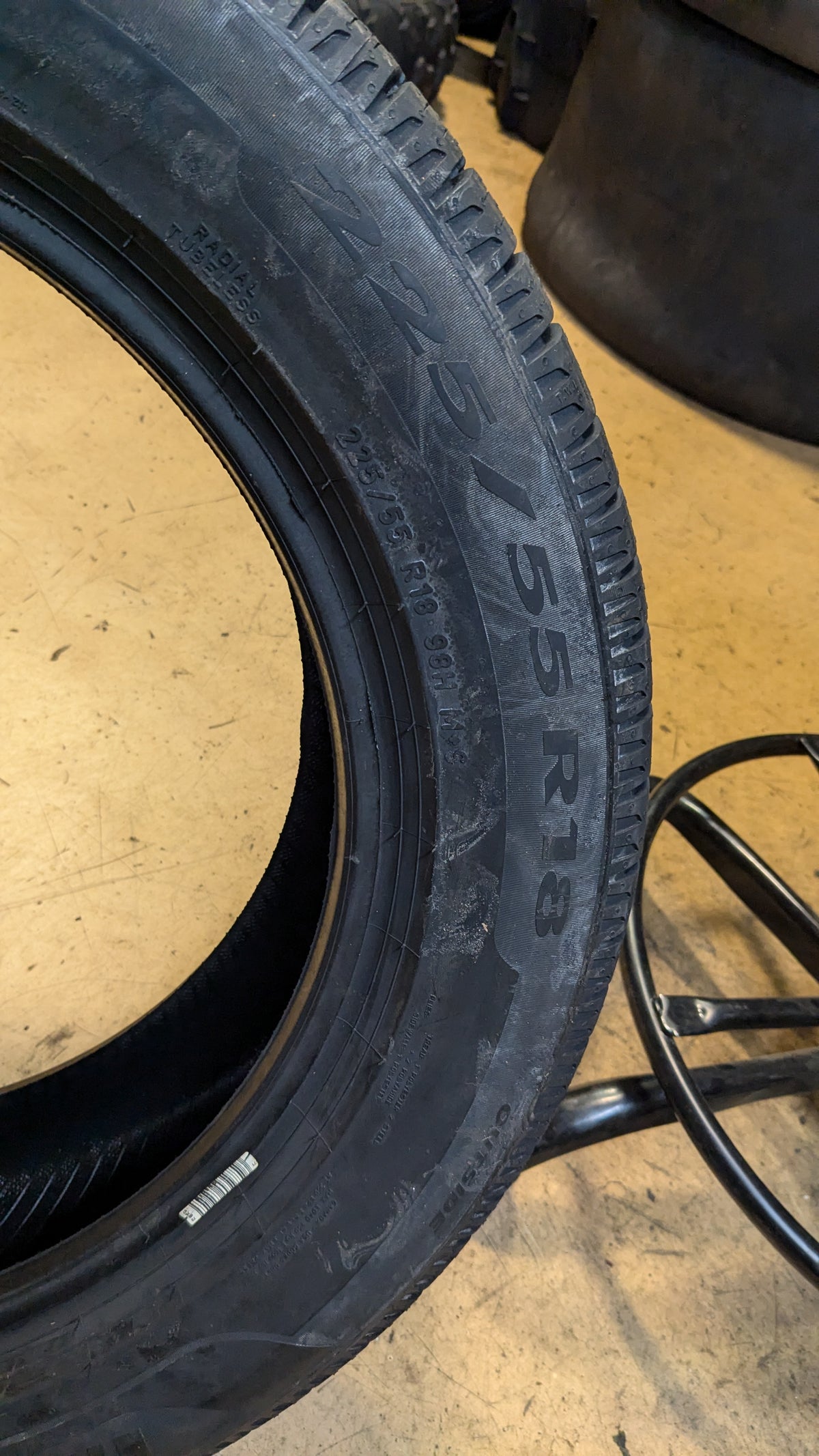 4 PIRELLI P7 AS PLUS 3 BSW P 225 55 18 98H SL ALL SEASON TIRE 3916200