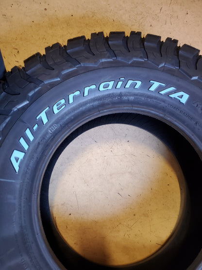 (KSL only) BFGOODRICH ALL-TERRAIN T/A KO3 RWL LT 285 70 17 126/123S 10PLY TIRE 19795