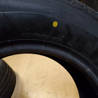 UNIROYAL TIGER PAW TOURING A/S DT P 225 65 16 100H SL ALL SEASON TIRE 90665