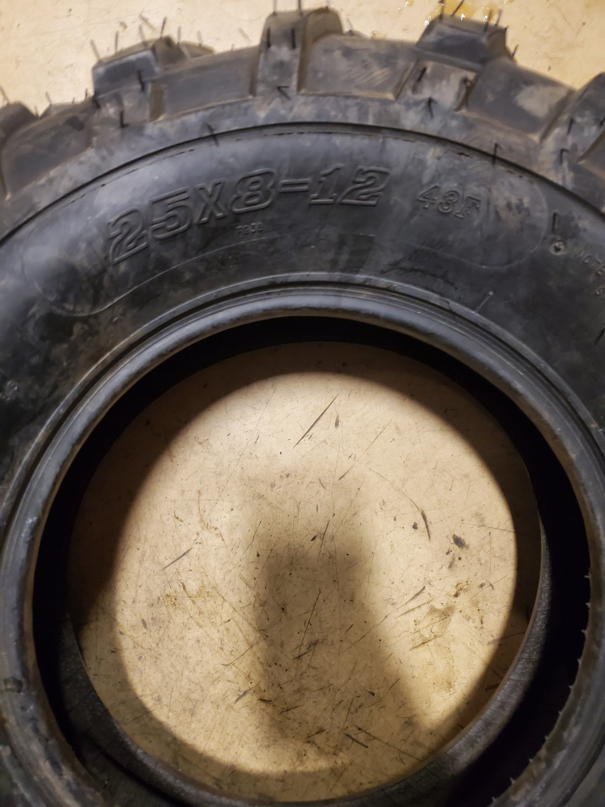 NOS LOADMAXX TRAILMAXX BSW 25 8 12 43F 2PLY ATV/UTV TIRE LT25812
