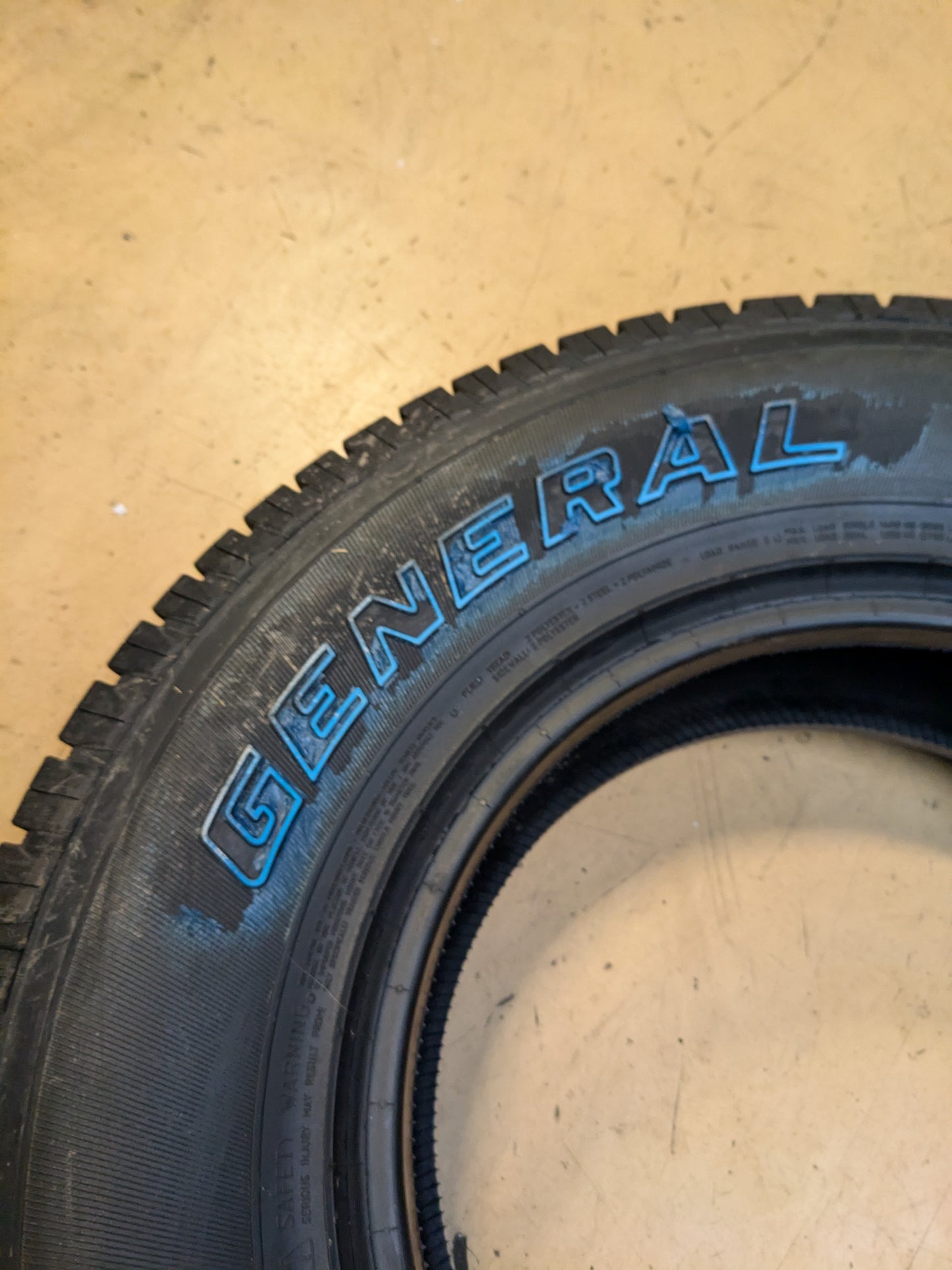 GENERAL GRABBER HTS60 RWL LT 245 75 16 120/116S LRE 10PLY HIGHWAY TERRAIN TIRE 04505100000
