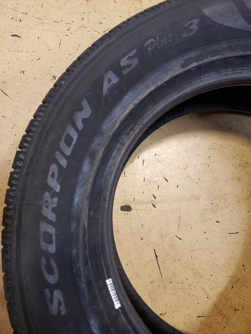 PIRELLI SCORPION AS PLUS 3 BSW P 265/60R18 110V ALL SEASON TIRE 3918700