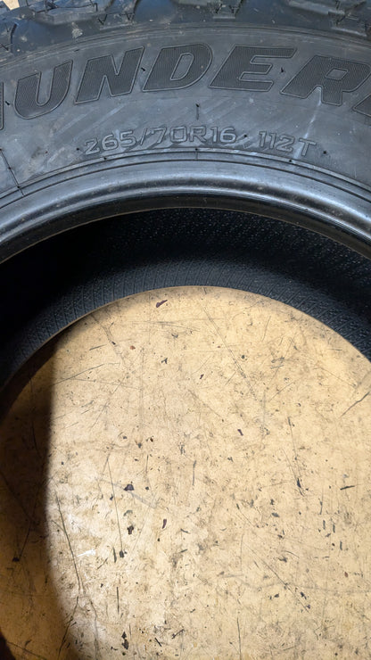 THUNDERER RANGER ATR BSW P 265 70 16 112T ALL TERRAIN TIRE TH1711