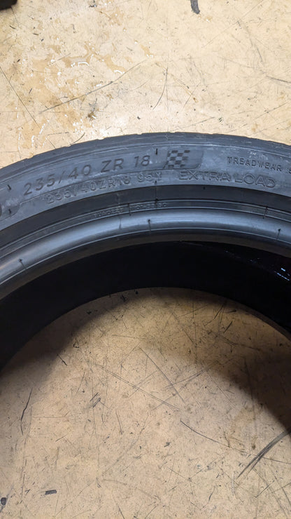 MICHELIN PILOT SPORT ALL SEASON 4 BSW P 235 40 18 95Y XL TIRE 772372