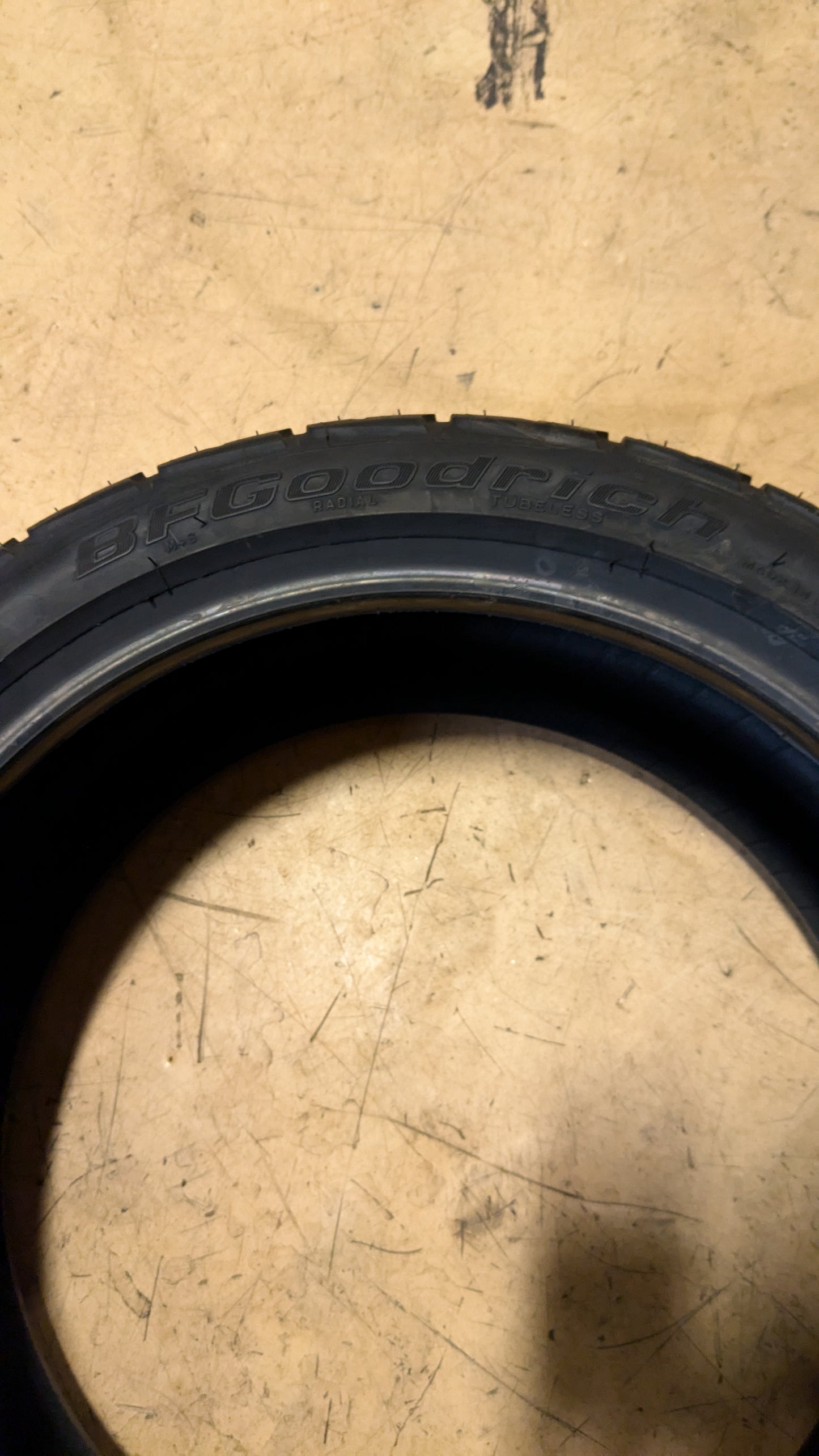 NOS BFGOODRICH GFORCE COMP 2 A/S BSW P 225 75 18 95W XL ALL SEASON TIRE 60923