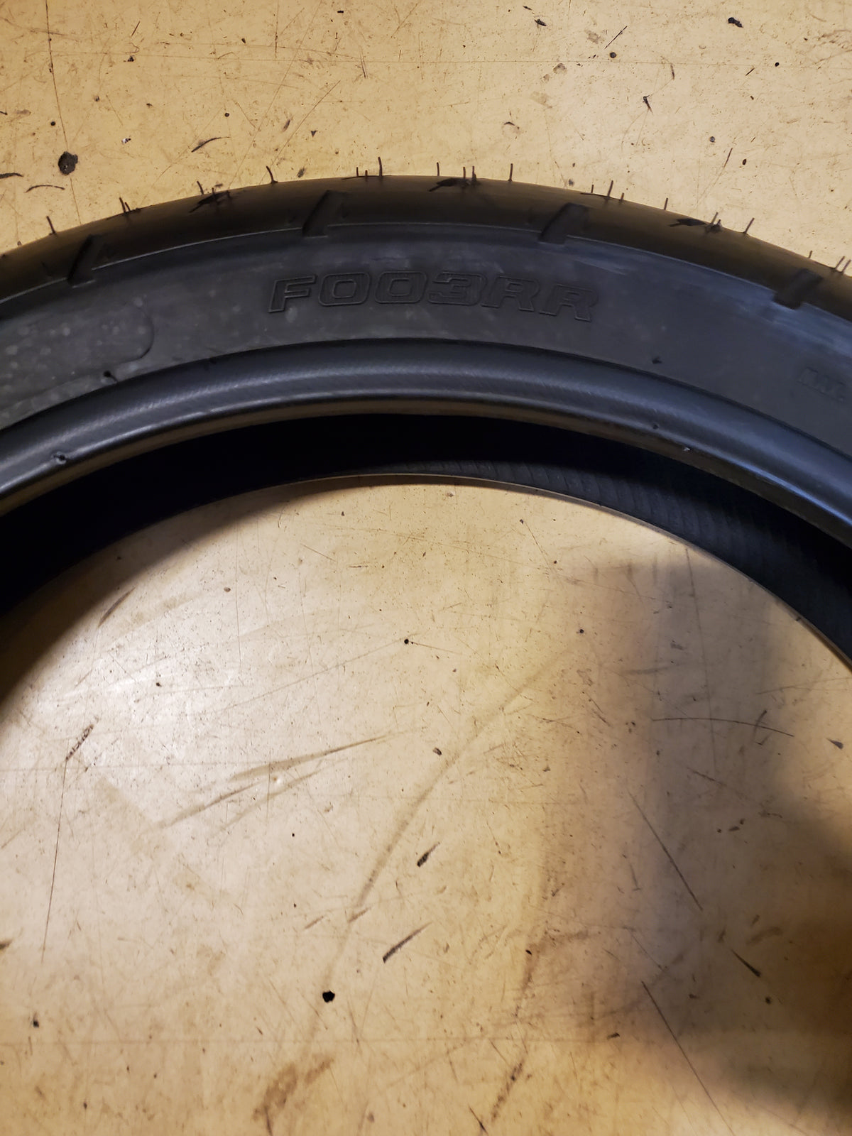 SHINKO 003 STEALTH BSW 120 70 17 58W FRONT MOTORCYCLE TIRE 874001