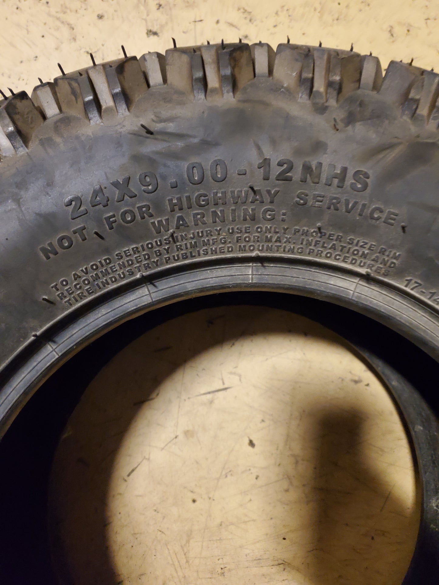 OTR 350 MAG OFF ROAD BSW 24 9 12 6PLY ATV/UTV TIRE T24350624090012