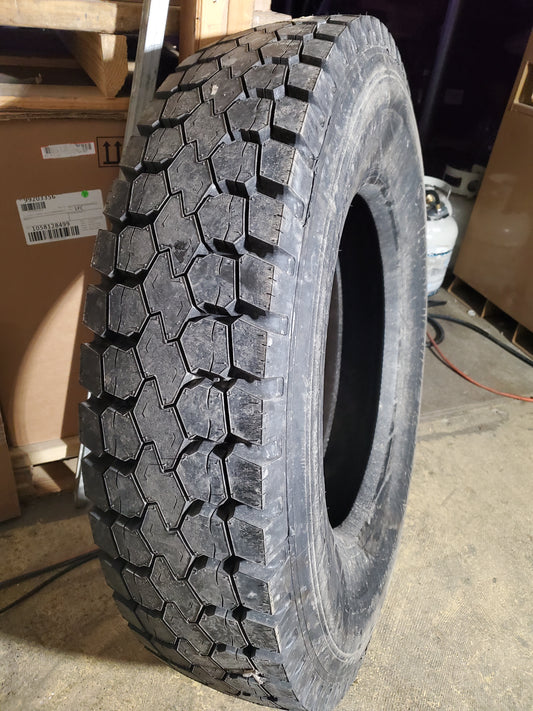 DOUBLECOIN RLB1 BSW LT 10 22.5 141/139L 14PLY COMMERCIAL TIRE 1133410225