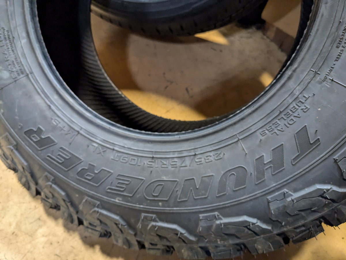 THUNDERER RANGER ATR BSW P 235 75 15 109T ALL TERRAIN TIRE TH1701
