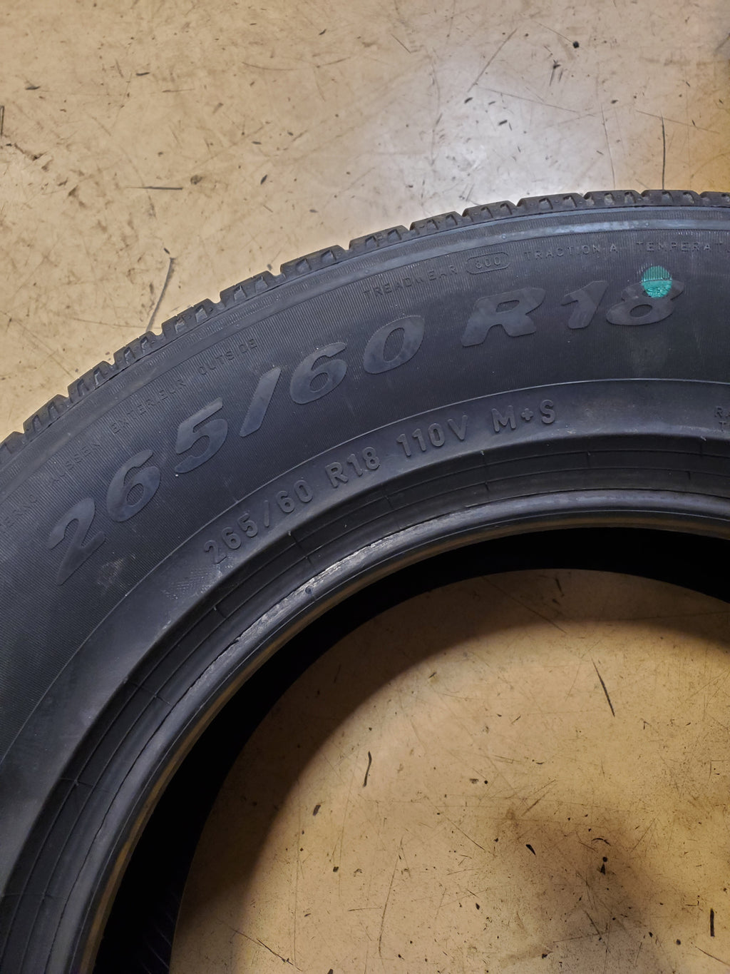PIRELLI SCORPION AS PLUS 3 BSW P 265/60R18 110V ALL SEASON TIRE 3918700
