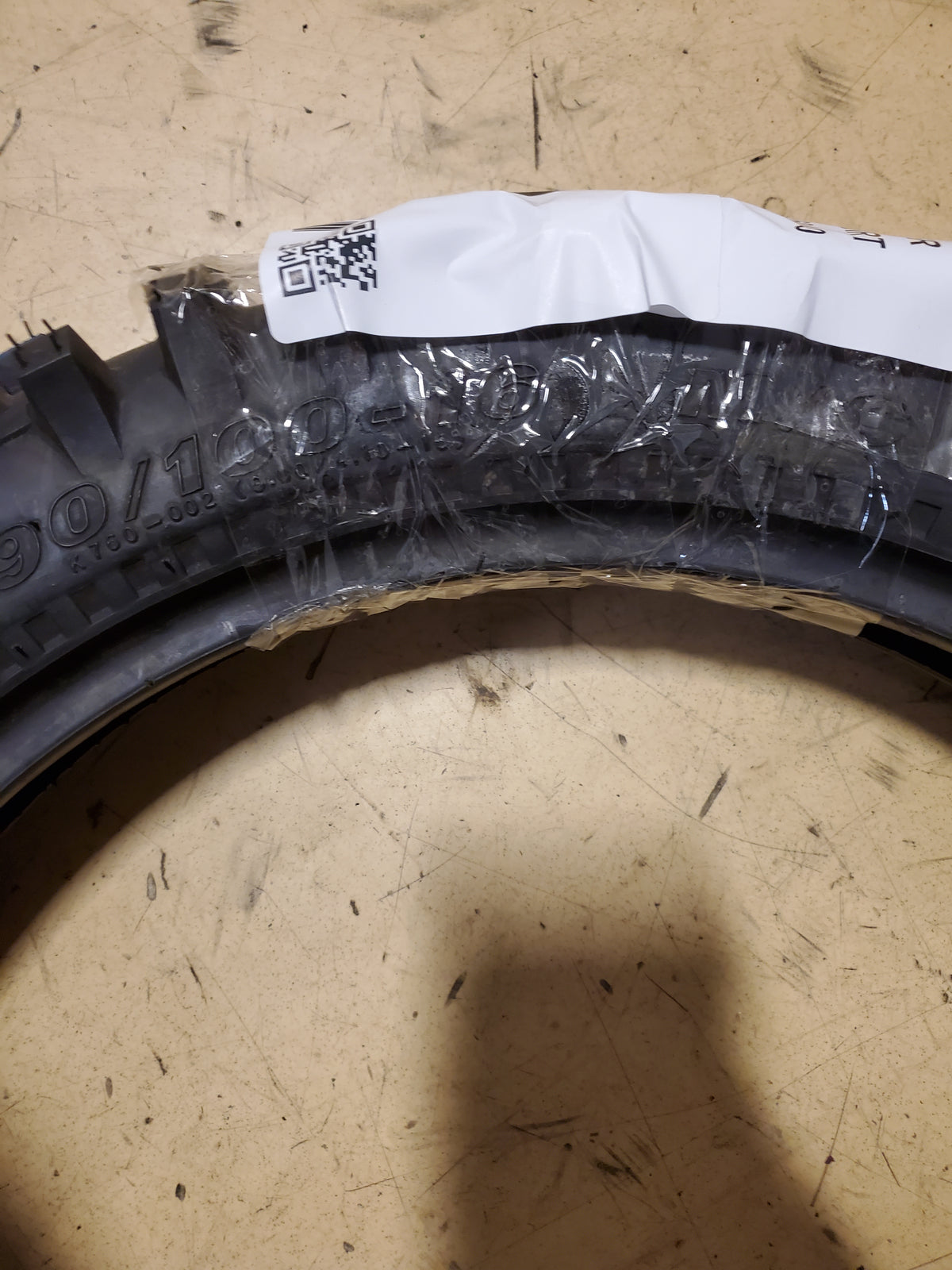 KENDA TRAK MASTER BSW 90 100 16 58M DIRT BIKE TIRE 047601604C0