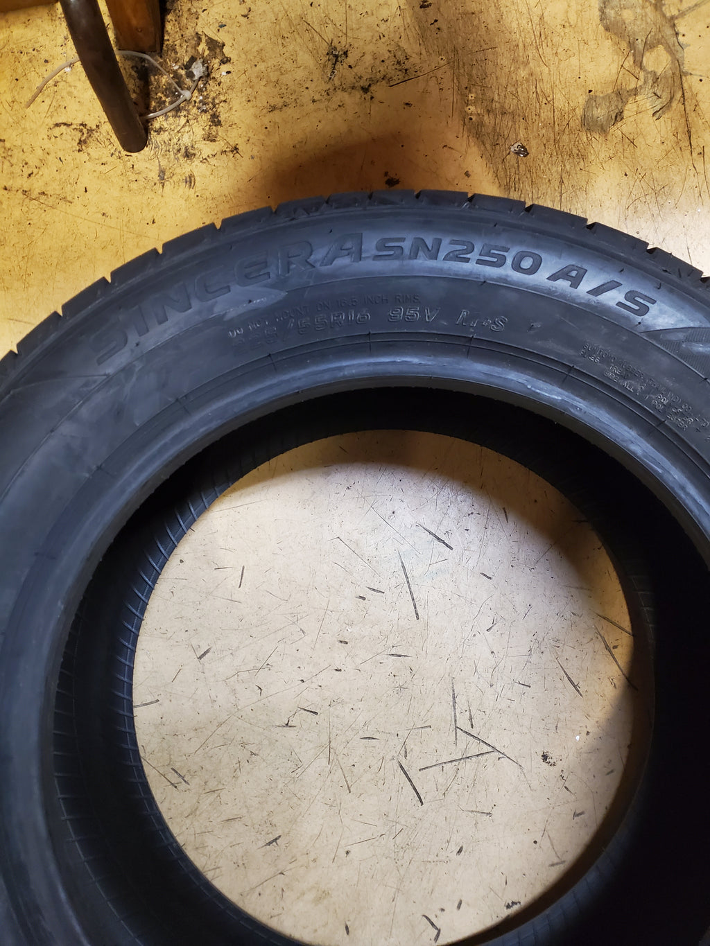 FALKEN SINCERA SN250 A/S BSW P 225 55 16 95V ALL SEASON TIRE 28296913