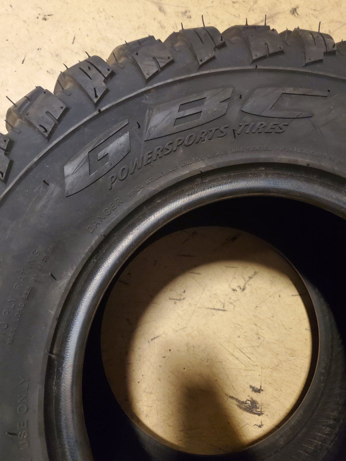 GBC MONGREL BSW AT 27 11 12 10PLY ATV/UTV TIRE AM122711MG