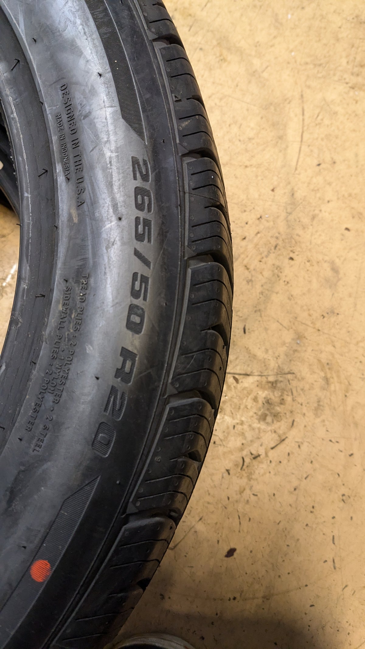 BFGOODRICH ADVANTAGE CONTROL BSW P 265 50 20 107T ALL SEASON TIRE 03629