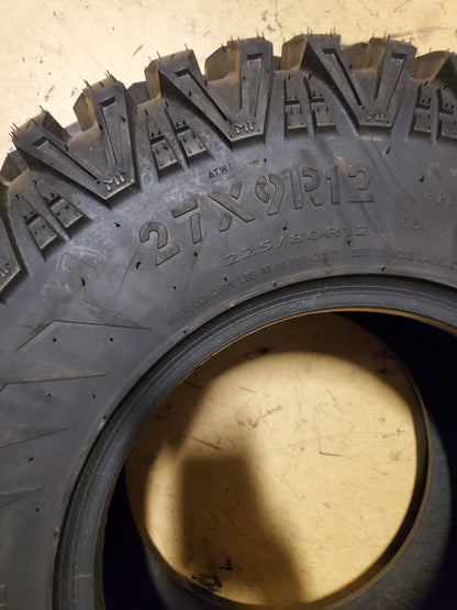 AMS M1 EVIL BSW 27 9 12 55J 8PLY ATV/UTV TIRE 1208661