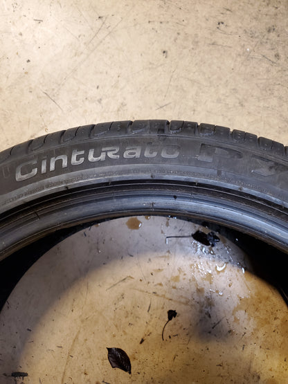 USED 8.5/32” PIRELLI CINTURATO P7 MOE BSW P 275 35 19 100Y SUMMER TIRE 2478800