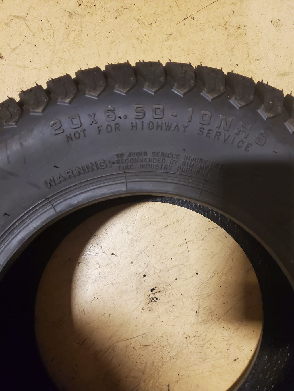 OTR GRASS MASTER BSW 20 6.5 10 4PLY LAWN TIRE T8042065010