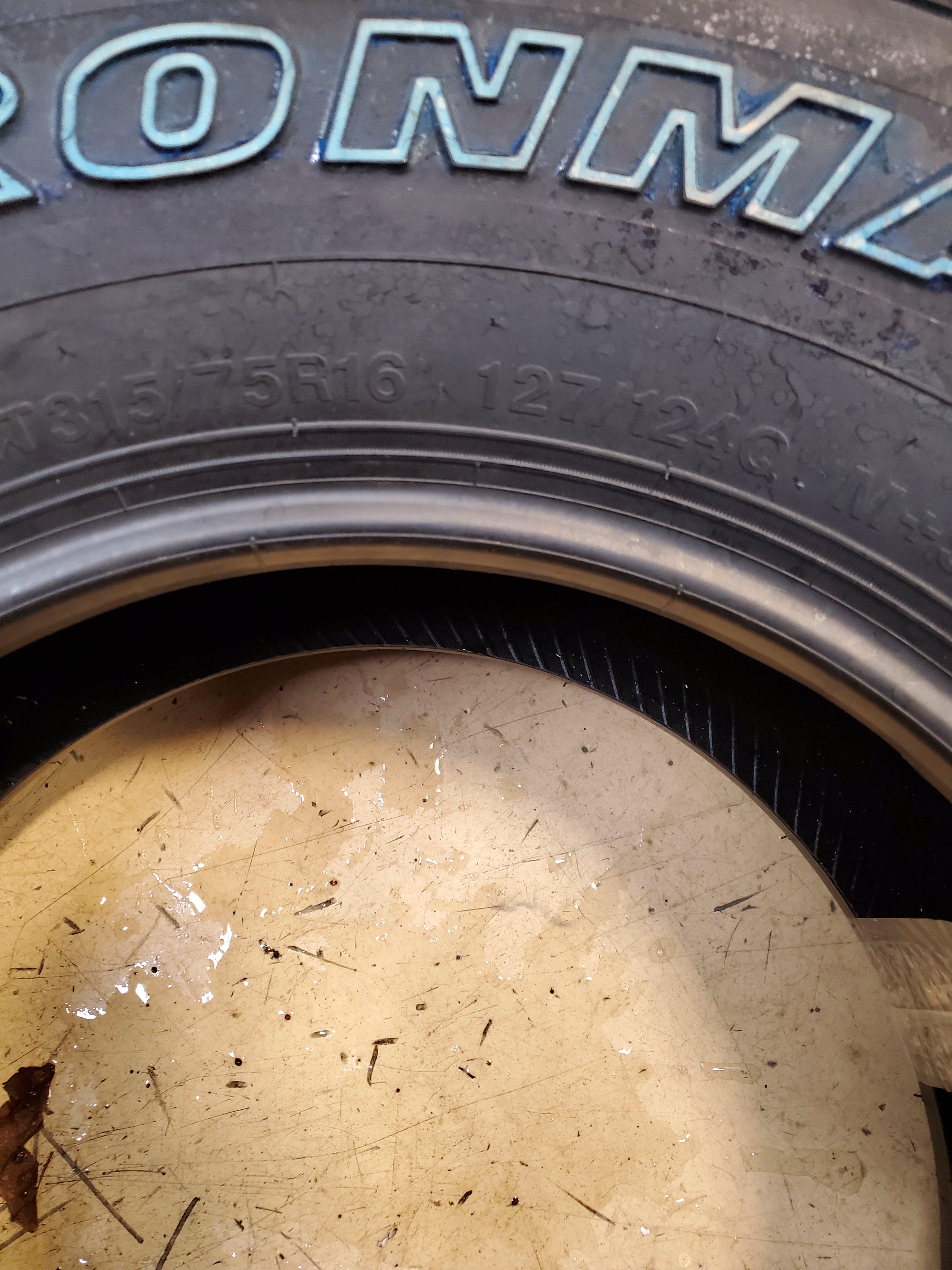 (KSL ONLY ) IRONMAN ALL COUNTRY M/T OWL LT 315 75 16 127/124Q 10PLY MUD TIRE 92616